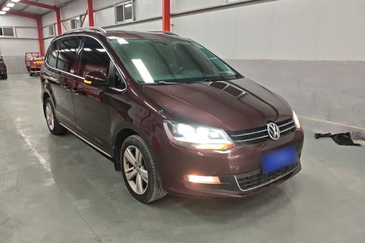 Used Volkswagen Sharan 2018 Revised Version 380TSI Comfort Edition 6-Seater Front Right 45 Deg