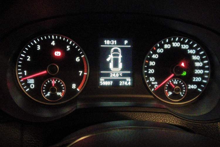Used Volkswagen Sharan 2018 Revised Version 380TSI Comfort Edition 7-Seater Instrument Cluster
