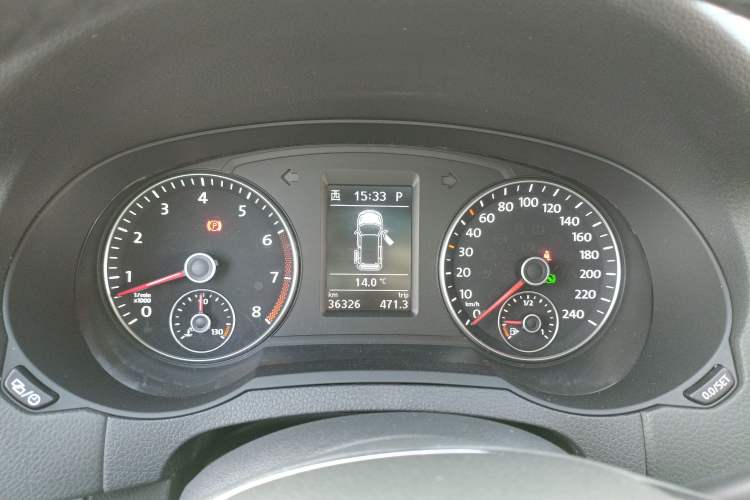 Used Volkswagen Sharan 2018 380TSI Comfort Edition 7-Seater Instrument Cluster