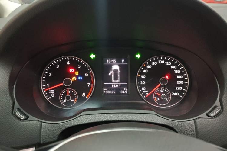 Used Volkswagen Sharan 2018 Revised Version 380TSI Comfort Edition 6-Seater Instrument Cluster
