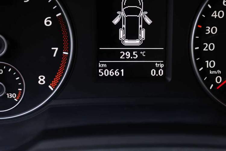 Used Volkswagen Sharan 2018 Revised Version 380TSI Comfort Edition 7-Seater Odometer Close Up