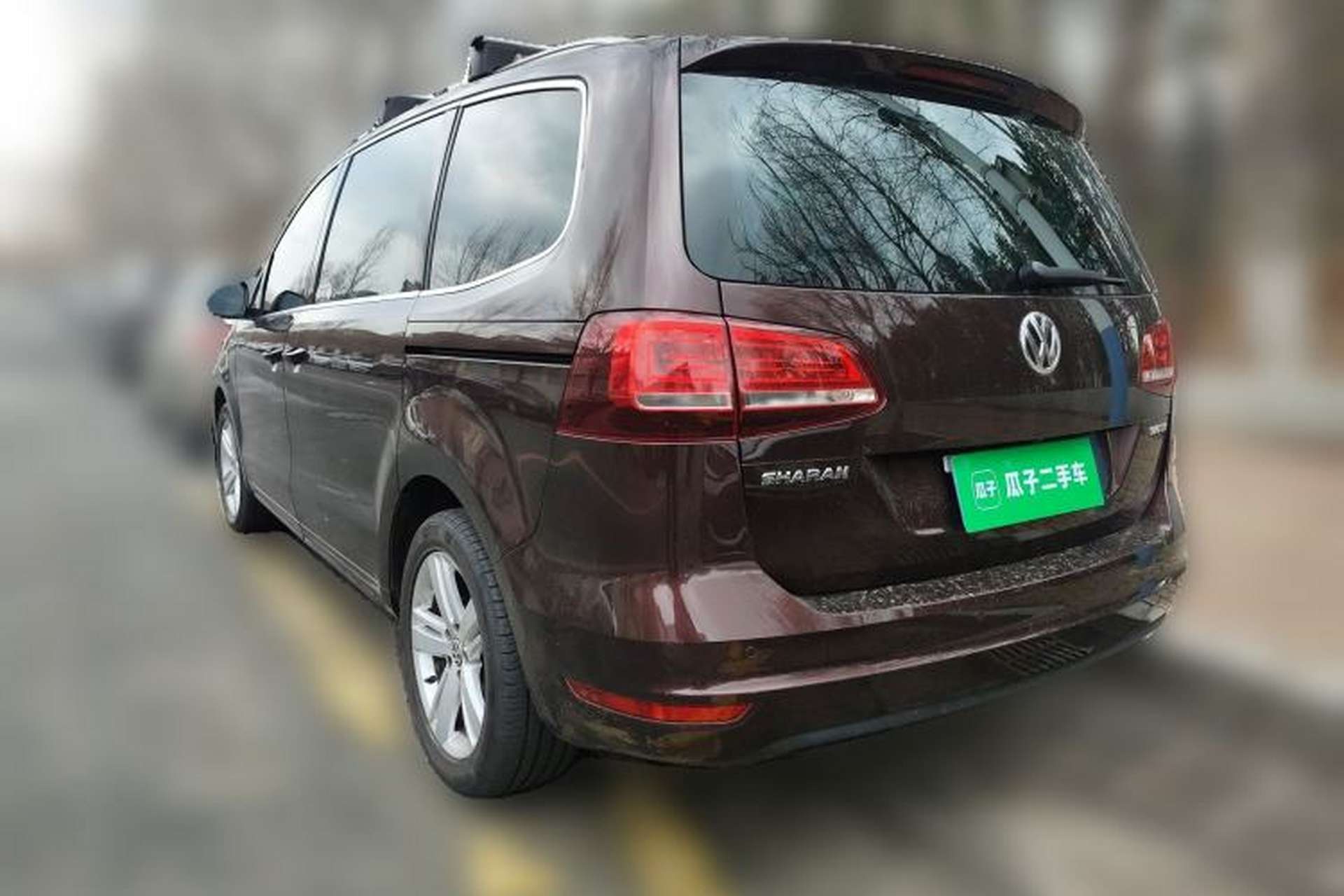 Used Volkswagen Sharan 2018 Revised Version 380TSI Comfort Edition 7-Seater Rear Left 45 Deg