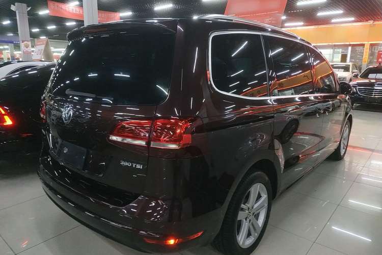 Used Volkswagen Sharan 2018 380TSI Comfort Edition 7-Seater Rear Right 45 Deg