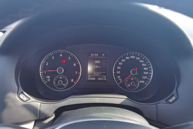 Used Volkswagen Sharan 2018 Revised Version 380TSI Comfort Edition 7-Seater Instrument Cluster