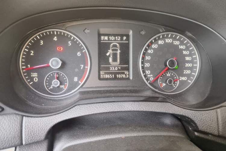 Used Volkswagen Sharan 2018 Revised Version 380TSI Comfort Edition 7-Seater Odometer Close Up