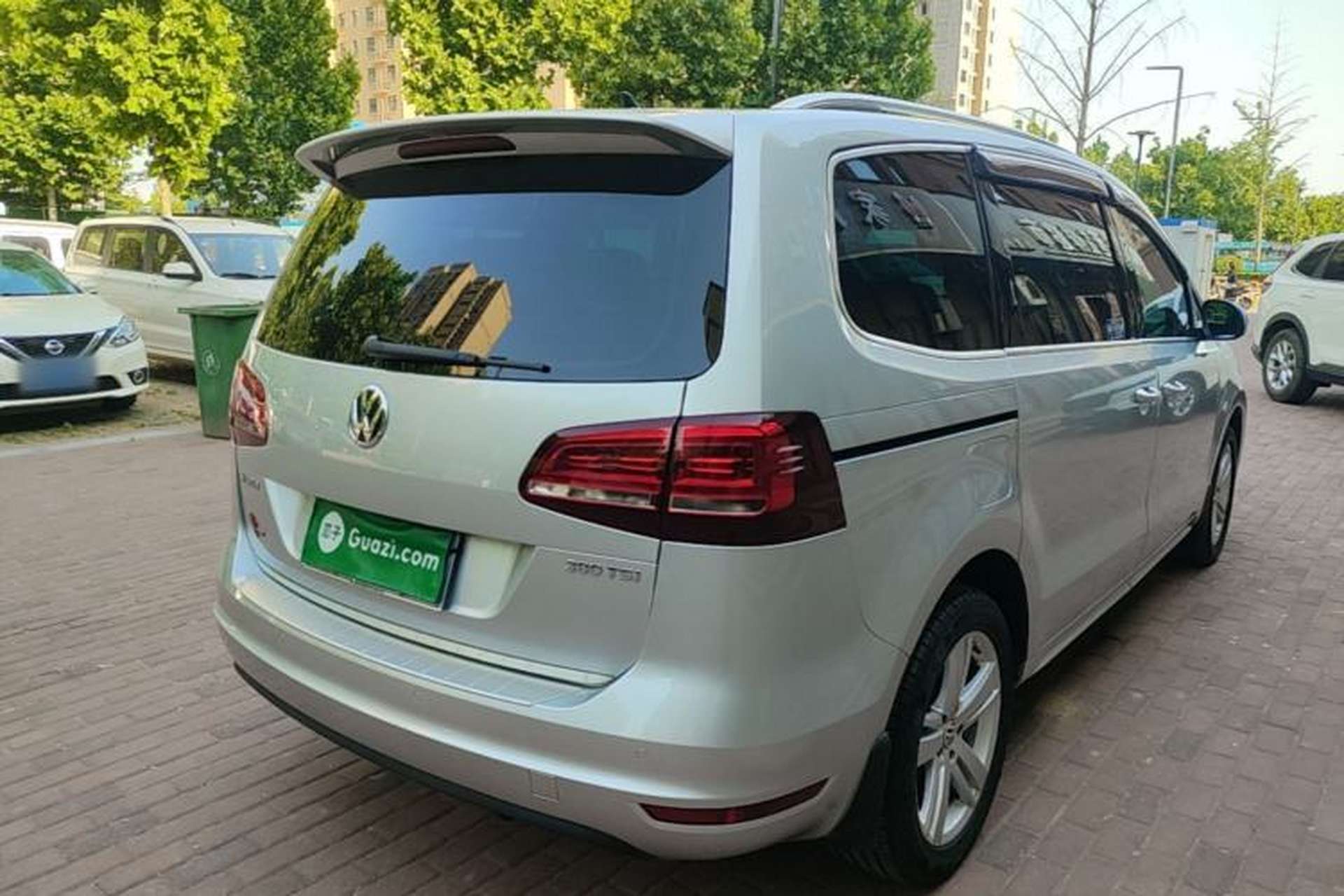 Used Volkswagen Sharan 2018 Revised Version 380TSI Comfort Edition 7-Seater Rear Right 45 Deg