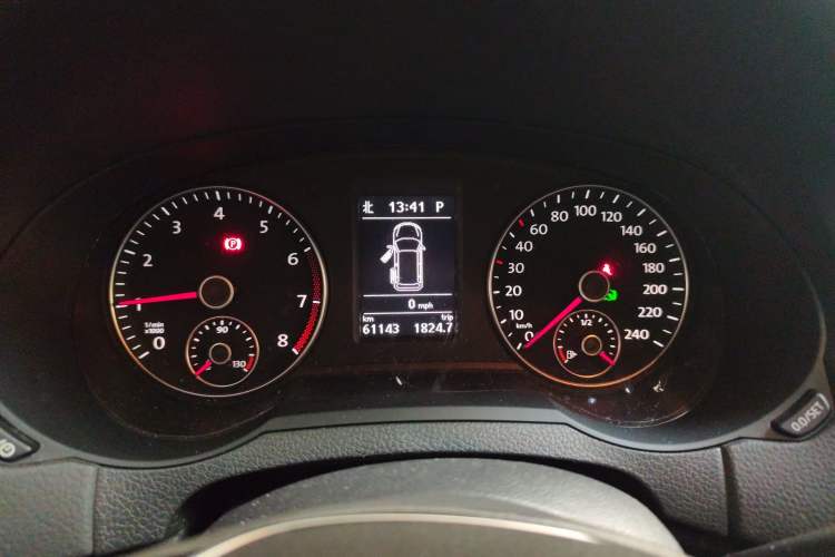 Used Volkswagen Sharan 2018 380TSI Comfort Edition 7-Seater Instrument Cluster