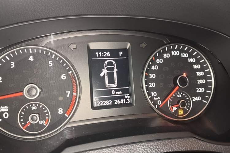 Used Volkswagen Sharan 2018 380TSI Comfort Edition 7-Seater Instrument Cluster