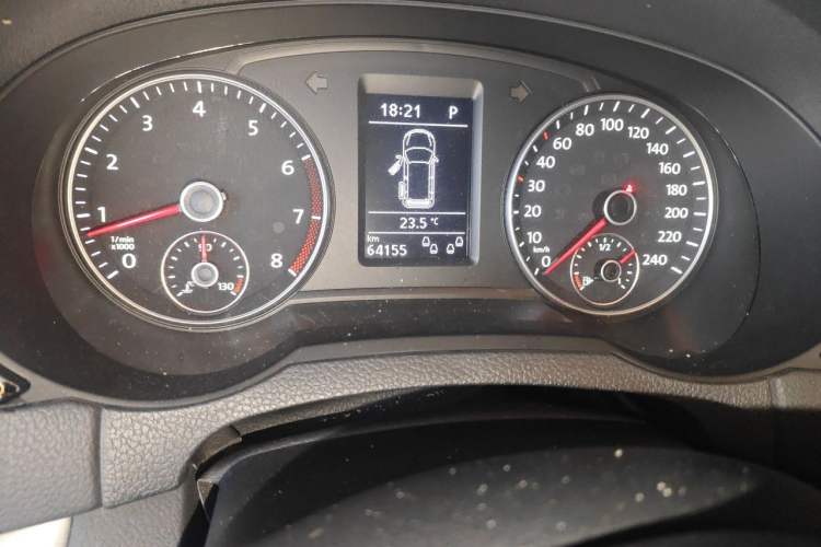 Used Volkswagen Sharan 2018 380TSI Comfort Edition 6-Seater Odometer Close Up