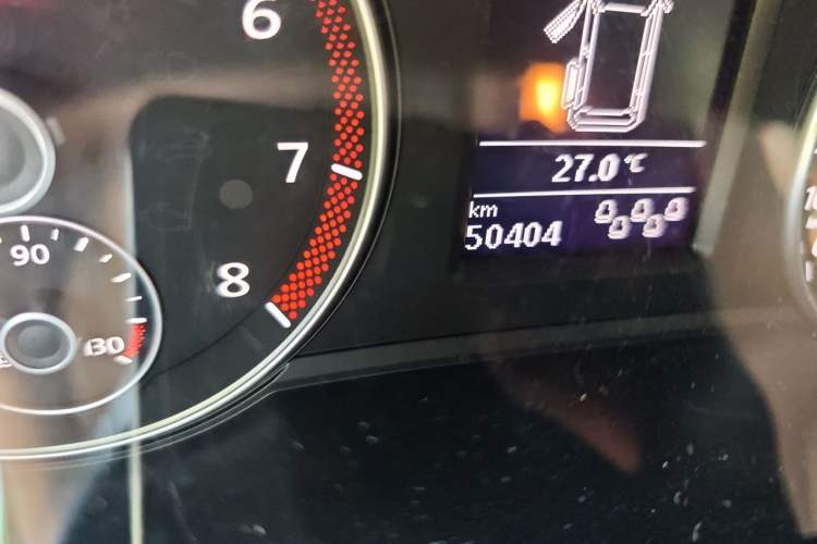 Used Volkswagen Sharan 2018 Revised Version 380TSI Comfort Edition 7-Seater Odometer Close Up
