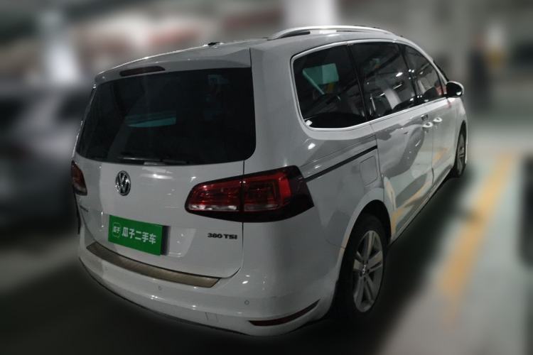 Used Volkswagen Sharan 2018 380TSI Comfort Edition 6-Seater Rear Right 45 Deg
