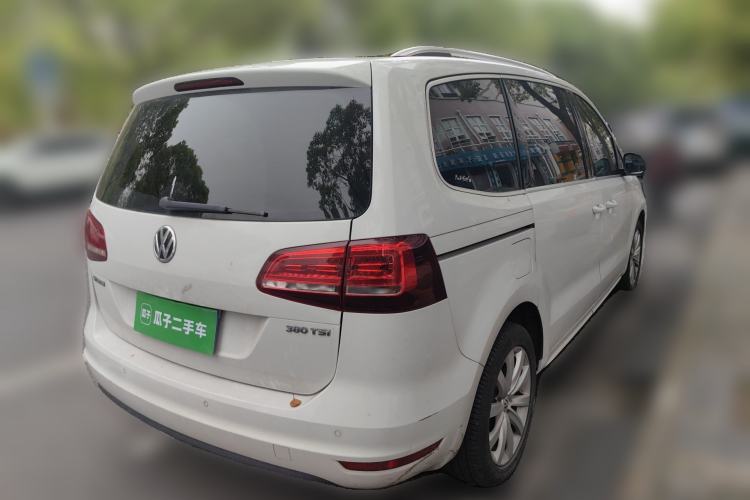 Used Volkswagen Sharan 2018 380TSI Enjoyment Edition Premium 7-Seater Rear Right 45 Deg