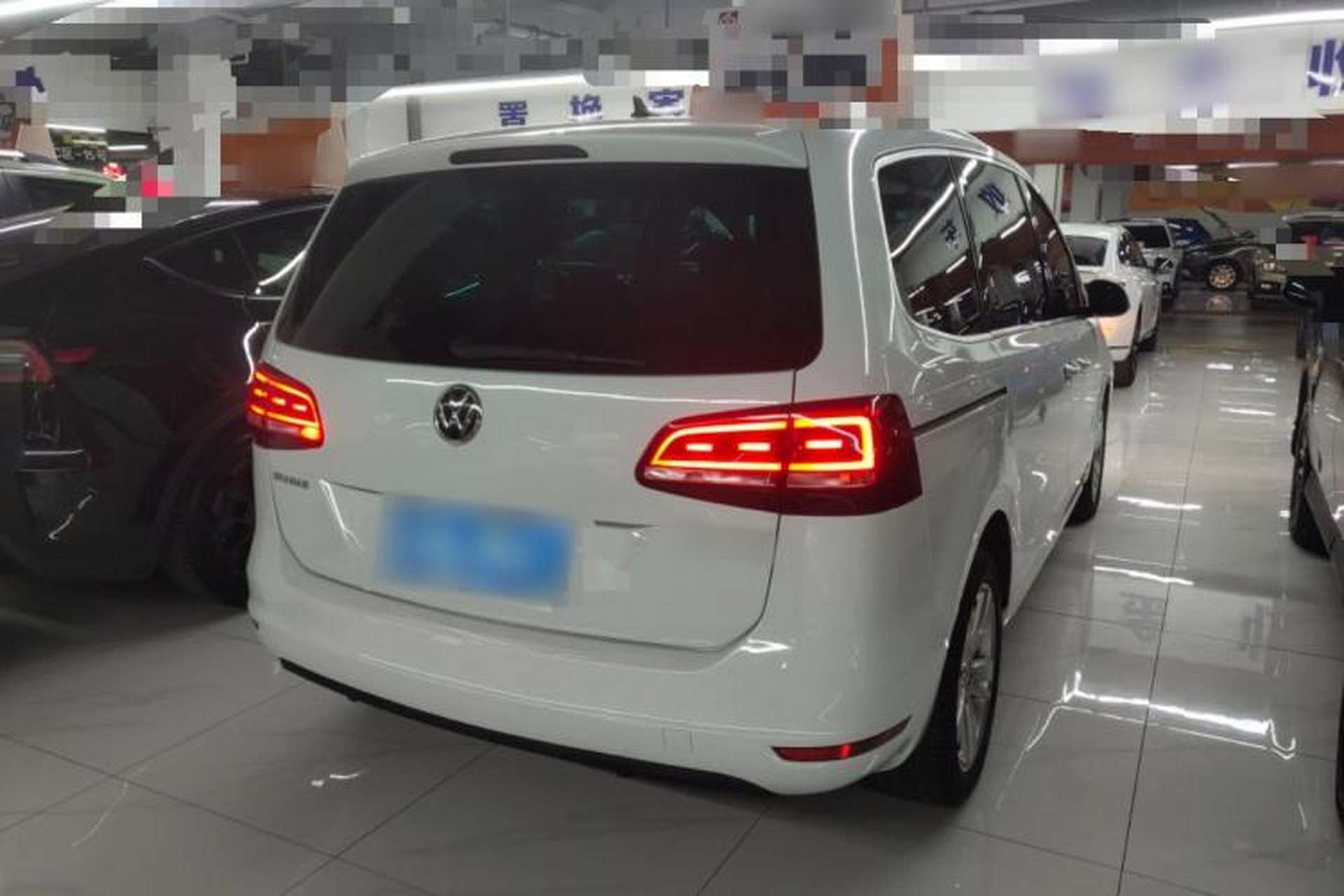 Used Volkswagen Sharan 2018 Revised Version 380TSI Comfort Edition 7-Seater Rear Right 45 Deg