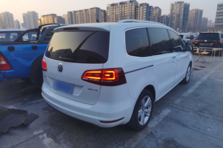 Used Volkswagen Sharan 2018 380TSI Comfort Edition 7-Seater Rear Right 45 Deg