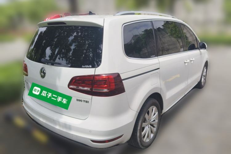 Used Volkswagen Sharan 2018 380TSI Enjoyment Edition Premium 7-Seater Rear Right 45 Deg