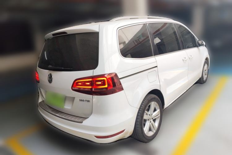 Used Volkswagen Sharan 2018 380TSI Comfort Edition 7-Seater Rear Right 45 Deg