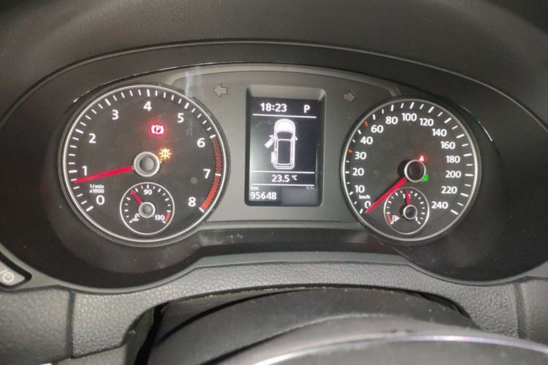 Used Volkswagen Sharan 2019 380TSI Comfort Edition 7-Seater Instrument Cluster
