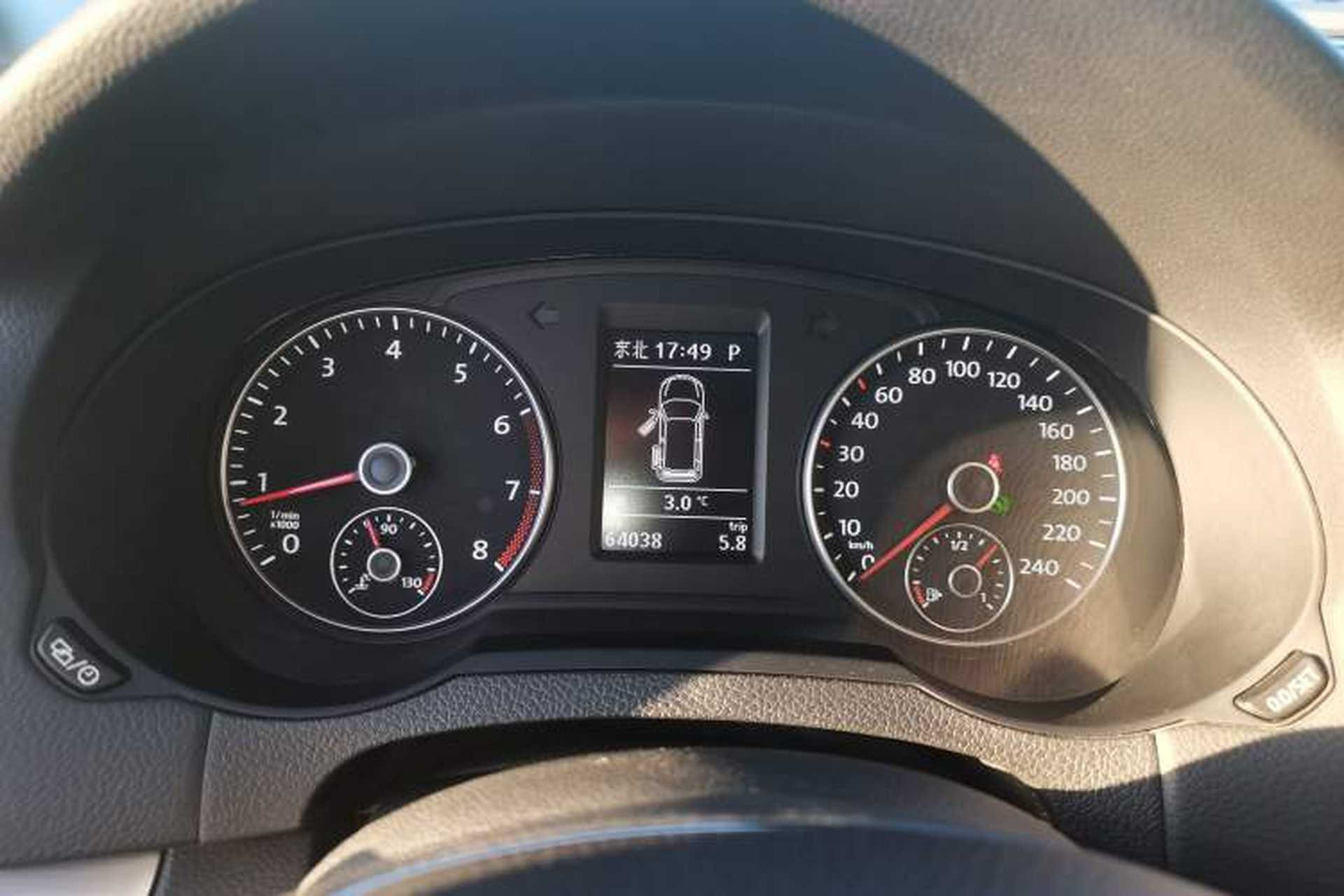 Used Volkswagen Sharan 2019 380TSI Comfort Edition 7-Seater Instrument Cluster