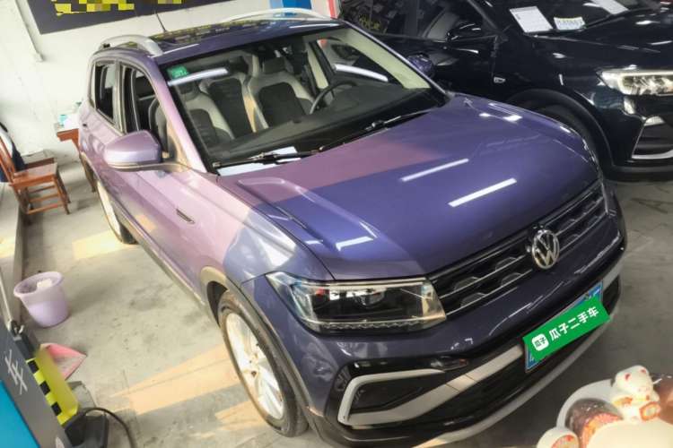 Used Volkswagen T-Cross 2019 280TSI DSG Comfort Edition Front Right 45 Deg