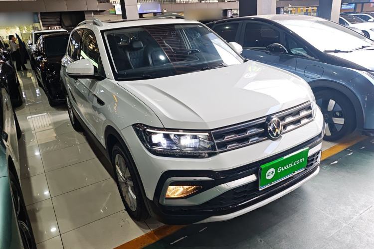 Used Volkswagen T-Cross 2023 280TSI DSG Comfort Edition Front Right 45 Deg