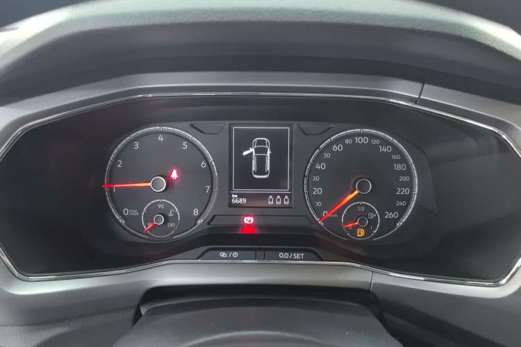 Used Volkswagen T-Cross 2019 1.5L Automatic Comfort Edition Odometer Close Up