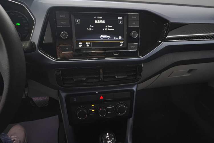 Used Volkswagen T-Cross 2019 280TSI DSG Comfort Edition Audio And AC Panel