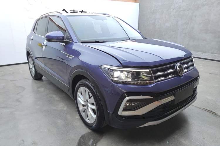 Used Volkswagen T-Cross 2019 1.5L Automatic Comfort Edition Front Right 45 Deg