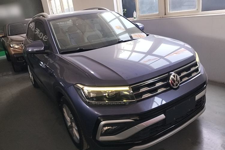 Used Volkswagen T-Cross 2019 280TSI DSG Comfort Edition Front Right 45 Deg