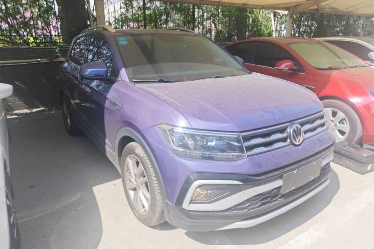 Used Volkswagen T-Cross 2019 280TSI DSG Comfort Edition Front Right 45 Deg