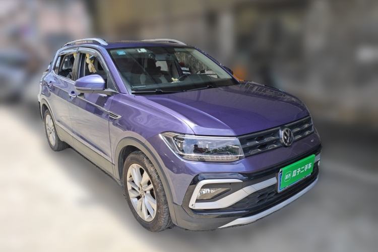 Used Volkswagen T-Cross 2019 280TSI DSG Comfort Edition Front Right 45 Deg