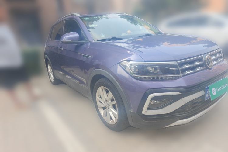 Used Volkswagen T-Cross 2019 280TSI DSG Comfort Edition Front Right 45 Deg