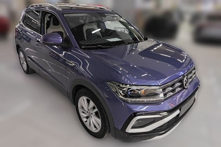 Used Volkswagen T-Cross 2019 280TSI DSG Comfort Edition Front Right 45 Deg
