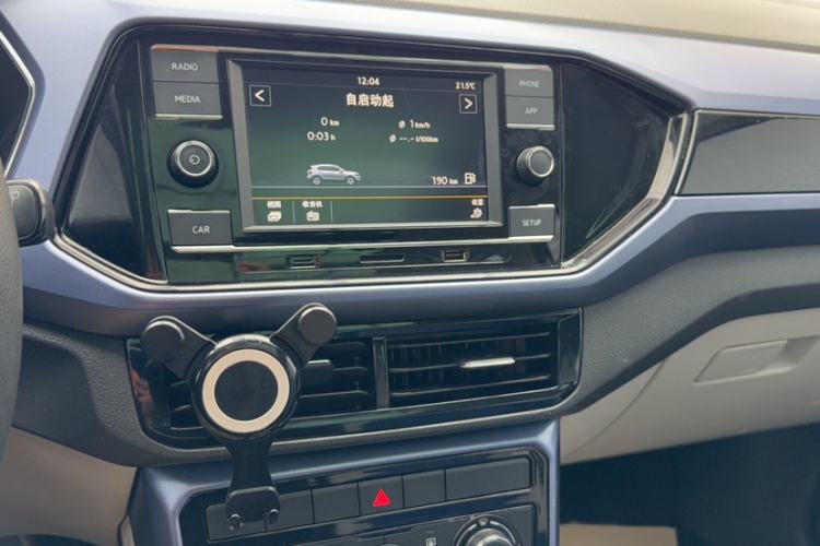 Used Volkswagen T-Cross 2019 280TSI DSG Comfort Edition Interior 8