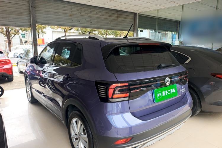 Used Volkswagen T-Cross 2019 280TSI DSG Comfort Edition Rear Left 45 Deg