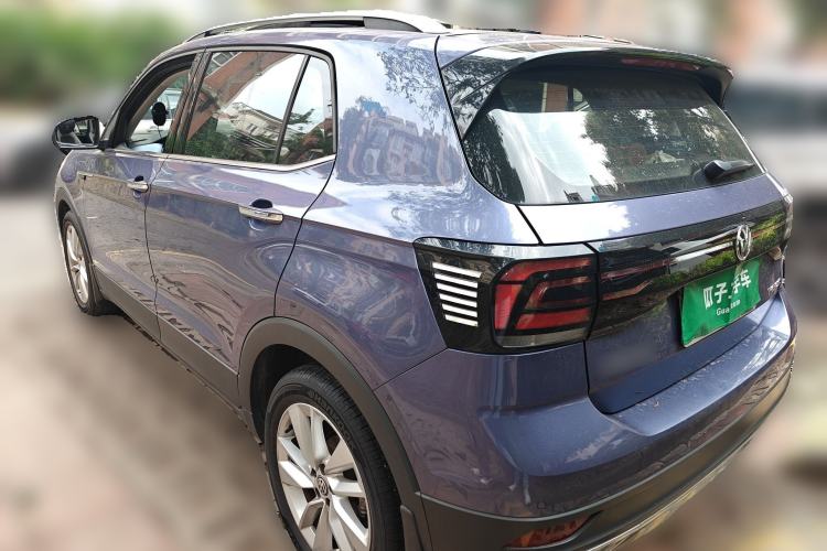 Used Volkswagen T-Cross 2019 1.5L Automatic Comfort Edition Rear Left 45 Deg