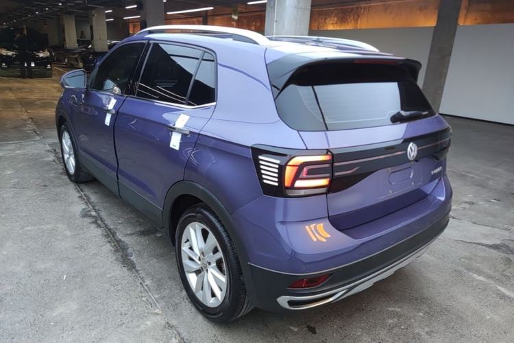 Used Volkswagen T-Cross 2019 1.5L Automatic Comfort Edition Rear Left 45 Deg