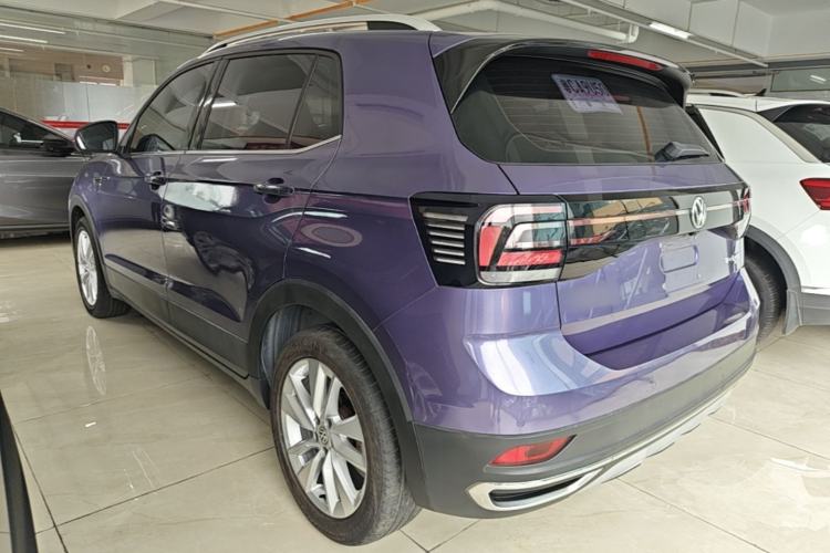 Used Volkswagen T-Cross 2019 1.5L Automatic Comfort Edition Rear Left 45 Deg