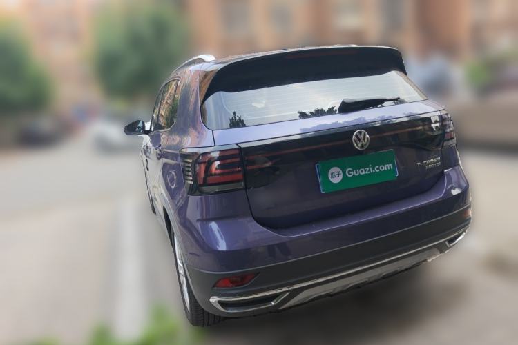 Used Volkswagen T-Cross 2019 280TSI DSG Comfort Edition Rear Left 45 Deg