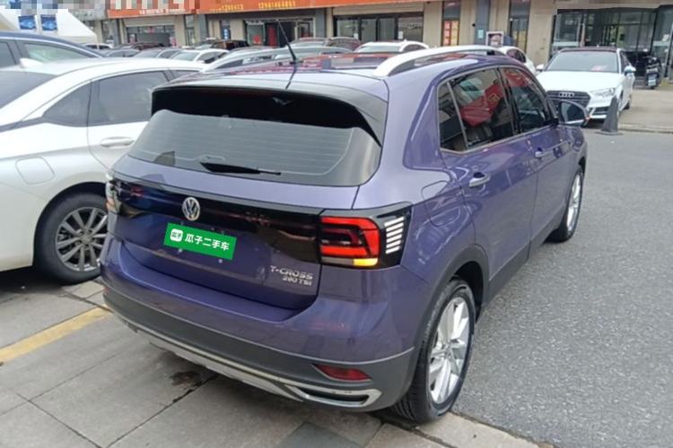 Used Volkswagen T-Cross 2019 280TSI DSG Comfort Edition Rear Right 45 Deg