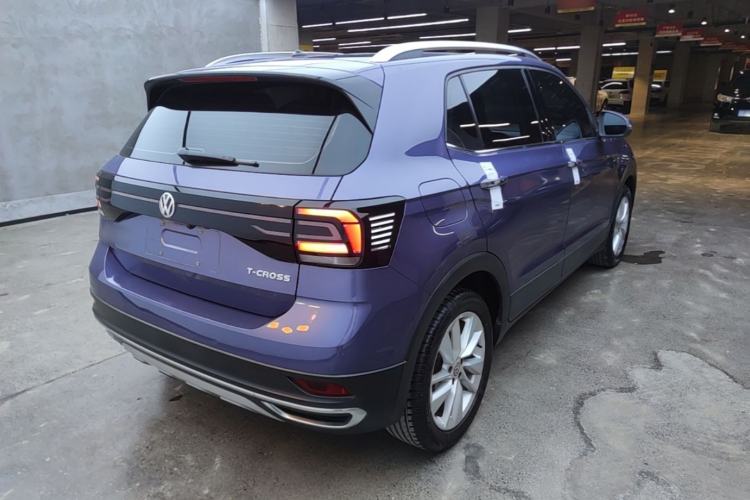 Used Volkswagen T-Cross 2019 1.5L Automatic Comfort Edition Rear Right 45 Deg