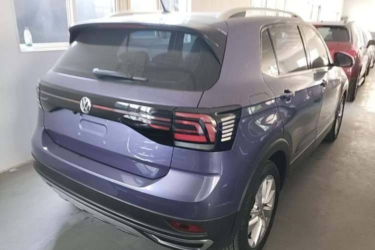 Used Volkswagen T-Cross 2019 280TSI DSG Comfort Edition Rear Right 45 Deg