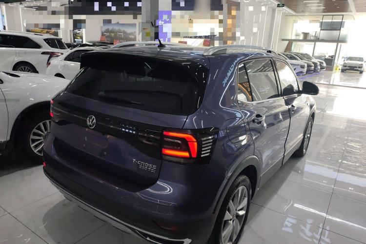 Used Volkswagen T-Cross 2019 280TSI DSG Comfort Edition Rear Right 45 Deg