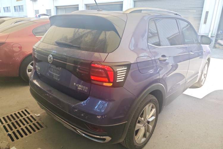 Used Volkswagen T-Cross 2019 280TSI DSG Comfort Edition Rear Right 45 Deg