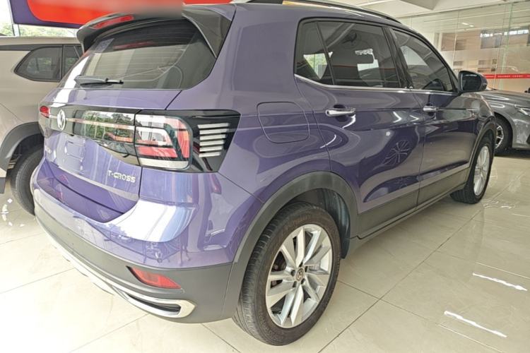 Used Volkswagen T-Cross 2019 1.5L Automatic Comfort Edition Rear Right 45 Deg