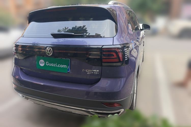 Used Volkswagen T-Cross 2019 280TSI DSG Comfort Edition Rear Right 45 Deg