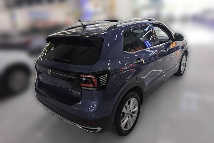 Used Volkswagen T-Cross 2019 280TSI DSG Comfort Edition Rear Right 45 Deg