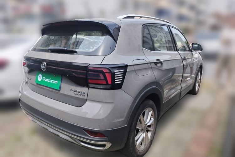 Used Volkswagen T-Cross 2019 280TSI DSG Comfort Edition Rear Right 45 Deg