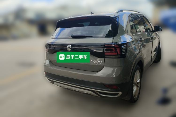 Used Volkswagen T-Cross 2019 280TSI DSG Comfort Edition Rear Right 45 Deg