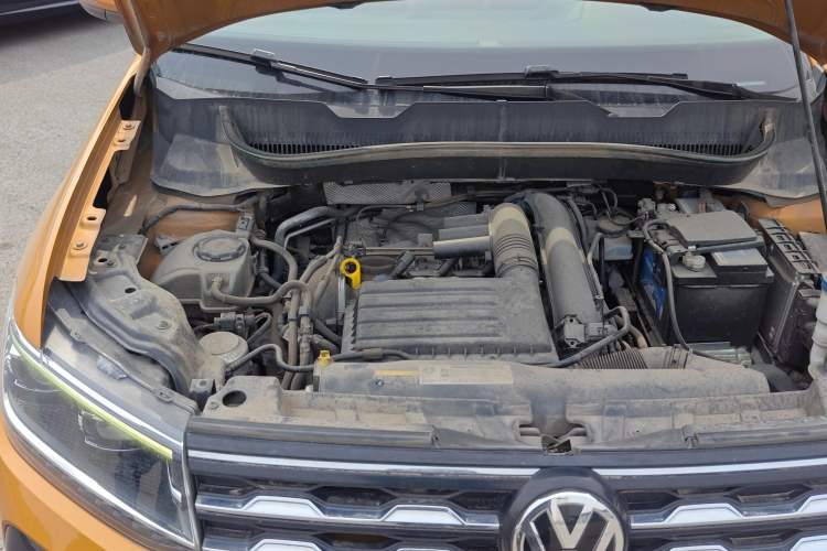 Used Volkswagen T-Cross 2019 280TSI DSG Comfort Edition Engine Bay Right