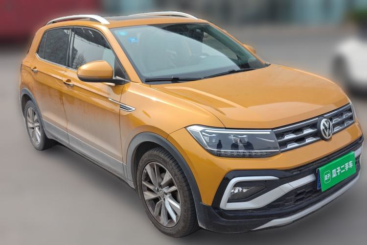 Used Volkswagen T-Cross 2019 280TSI DSG Comfort Edition Front Right 45 Deg